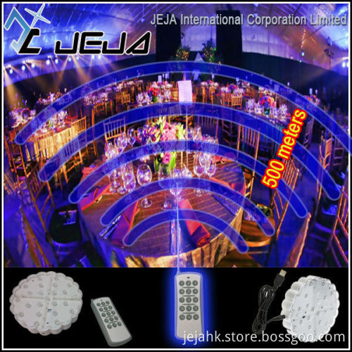 Indoor Wedding Festival Decoration Battery Operated Voltage LED Light Base